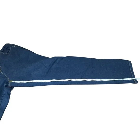 Gloria Vanderbilt Amanda Straight Leg Women's size 20W  Dark Wash Blue Denim - Picture 4 of 9